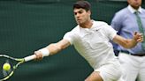 Wimbledon | Carlos Alcaraz - Aleksandar Vukic, en imágenes