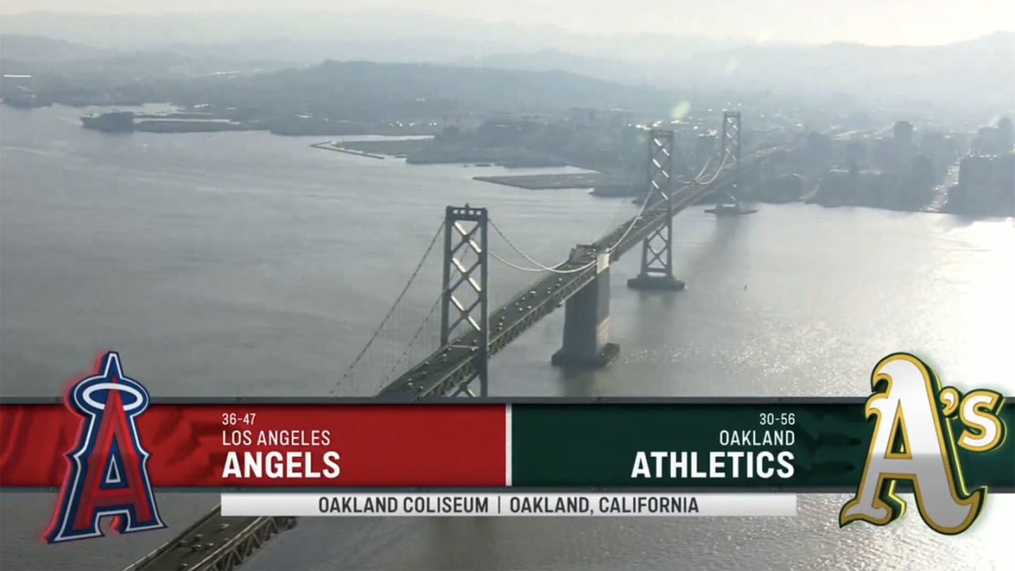 Angels Broadcast Perfectly Trolls Player Over Golden Gate Bridge Mishap