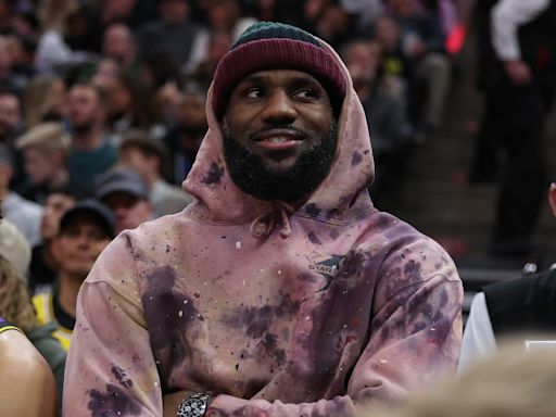 LeBron James and Rich Paul are in Cleveland at Cavaliers-Celtics game