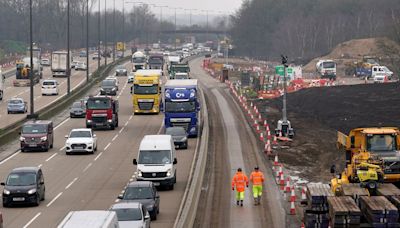 M25: No more weekend closures in 2024 after 'complete success' with roadworks