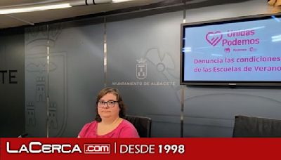 Unidas Podemos denuncia las condiciones de las escuelas de verano de Albacete