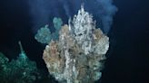 Enormous hydrothermal vent field with ancient, 50-foot tall chimneys discovered near underwater volcano