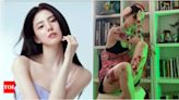 'Gyeongseong Creature' actress Han So Hee flaunts floral body art in latest social media post - Times of India