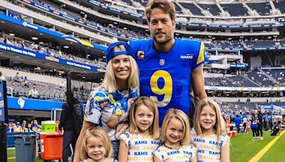 Matthew Stafford's wife Kelly will MISS Week 1 game in Detroit