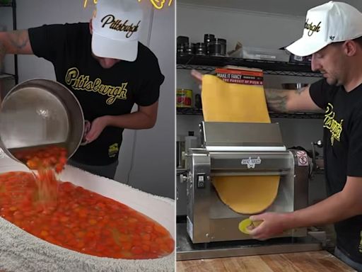 Watch: Man Makes Pasta With 256 Eggs And Internet Is Stunned