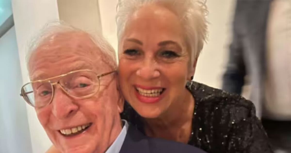 Sir Michael Caine claims Denise Welch's artist husband is 'next Andy Warhol'