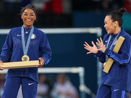 2024 Paris Olympics Day 6 recap: Simone Biles wins all-around gold, Katie Ledecky makes history