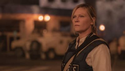 Kirsten Dunst al cinema con “Civil War”: «I film devono aiutarci a riflettere. Soprattutto adesso»