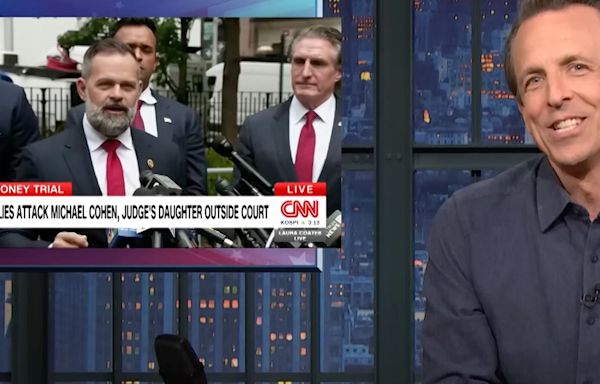 Seth Meyers Deploys Perfect Nicknames For Trump’s Same-Dressed Trial Stooges