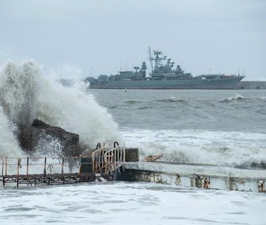 Russia's navy pulled its last patrol boat from Crimea, Ukraine says, after getting pummelled for months