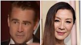 ‘I can beat you up’: Colin Farrell and Michelle Yeoh refuse to be played off Golden Globes stage