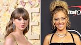 Taylor Swift Sips a Tay-Tini While Hanging With Brittany Mahomes in Vegas