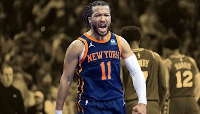 Jalen Brunson's reaction after setting Knicks playoff scoring record: "It's not going to do anything for us going forward"