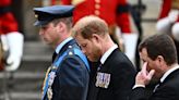 Prince William and Prince Harry Walk Side by Side in Emotional Procession to Queen Elizabeth's Funeral