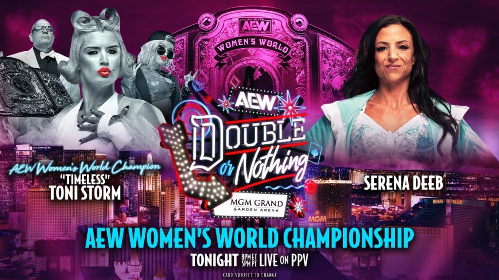 AEW Double Or Nothing: Toni Storm vs. Serena Deeb Result