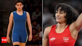 Dangal actor Sanya Malhotra refers to Vinesh Phogat as a 'champion' in a heartfelt post: 'There's no one like you' | Hindi Movie News - Times of India