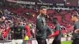 Rashford ushered away by teammates after pitchside argument with Man United fan