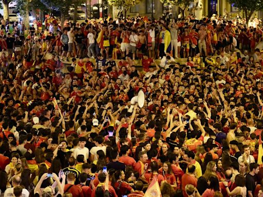 España celebra en las calles el triunfo de la Selección en la Eurocopa 2024
