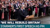 New prime minister Sir Keir Starmer vows to 'rebuild Britain' in his first speech - Latest From ITV News