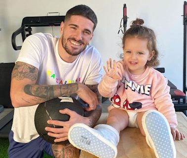 El tierno momento que protagonizó Rodrigo de Paul con su hija Franchesca en la Copa América