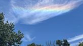 Spectacular ‘rainbow cloud’ spotted over the Tri-State