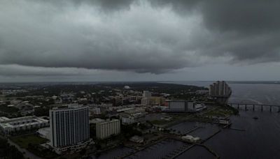 Hurricane Milton's seawater surge threatens to swamp Florida Gulf Coast