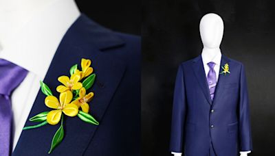 賴清德520就職典禮西裝搶先曝！台灣設計師操刀「幸運紫」領帶藏深意