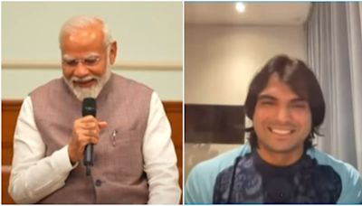 India At Paris Olympics: 'Where Is My Choorma?' PM Modi Reminds Neeraj Chopra Of Tokyo Promise