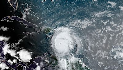 Hurricane Beryl reaches record winds of 165 mph as the powerful storm barrels toward Jamaica