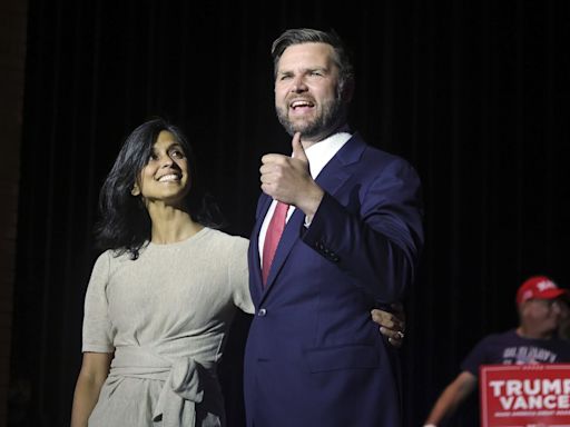 JD Vance slams Kamala Harris during his solo campaign debut as the GOP vice presidential nominee