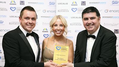 Champion teacher Eimer beams at top award win