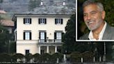George Clooney puso en venta su mansión del Lago di Como, en Italia