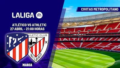 Atlético - Athletic: horario, dónde ver hoy y canal de TV del partido de LaLiga EA Sports