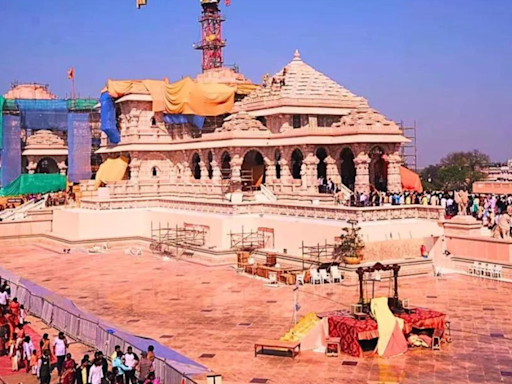 Ayodhya Ram Temple construction slowed down due to decrease in number of workers: Chairman Nripendra Mishra - The Economic Times