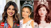 Priyanka Chopra reveals she newspaper snippets of Aishwarya Rai Bachchan and Sushmita Sen from their 'Miss World' and 'Miss Universe...