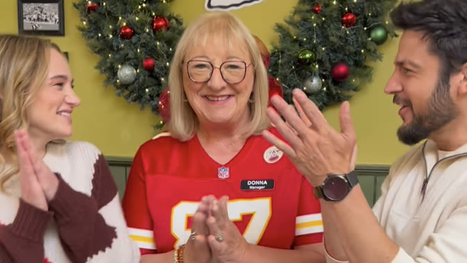 Travis Kelce’s Mom Donna Joins Hallmark’s ‘Holiday Touchdown: A Chiefs Love Story’