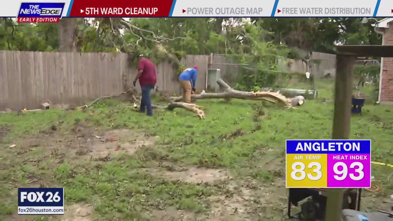 Houston Strong! Harris County & Union Apprentices join forces for storm cleanup