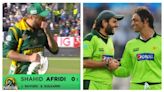 Shahid Afridi perishes for golden duck after rousing reception vs India Champions, dismissal sparks meme fest