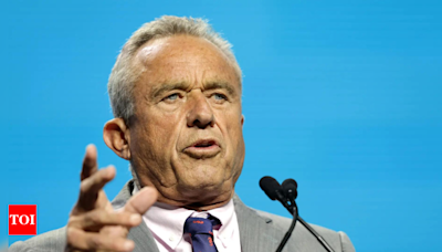 Nevada election officials certify enough signatures for Robert F Kennedy Jr to appear on ballot - Times of India