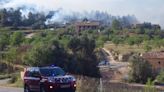 Estabilizado el incendio de Lledó: los vecinos desalojados ya pueden volver a sus casas