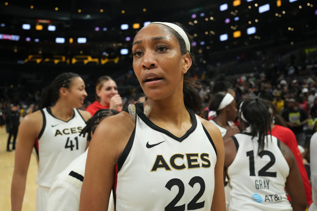 Las Vegas Aces Reveal Major A'ja Wilson News Before Game Against Caitlin Clark, Fever