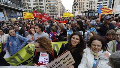 La izquierda valenciana se manifesta en las calles de València