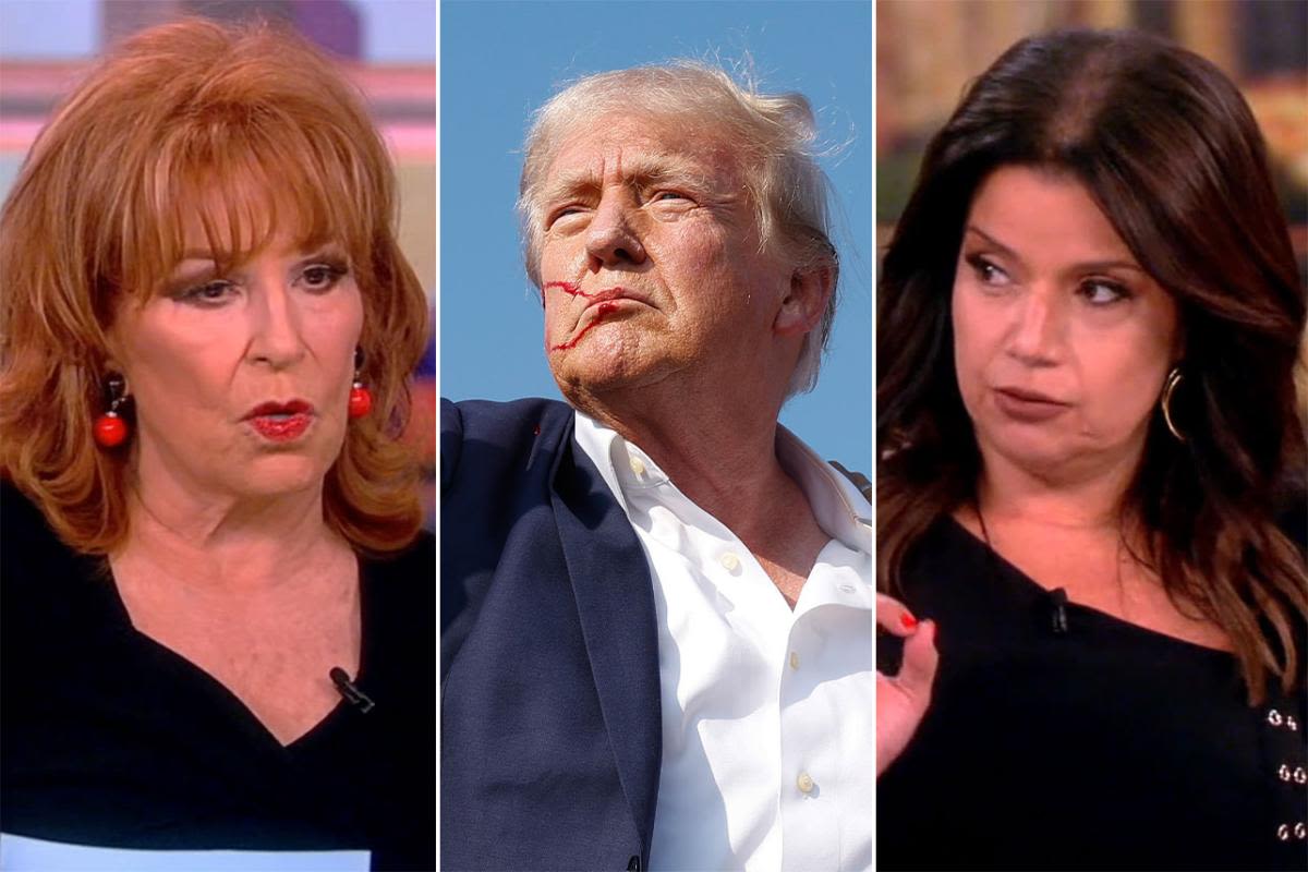 'The View' catches heat from angry social media users after clip discussing Trump shooting and "white men" goes viral