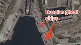 Satellite images show Russian 'ghost ships' smuggling stolen Ukrainian grain through the Black Sea, report says