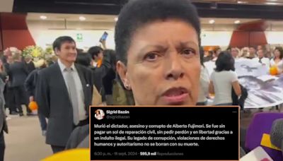 “Sigrid Bazán muestra la miseria que tiene”, señaló congresista Martha Moyano ante declaraciones sobre Alberto Fujimori