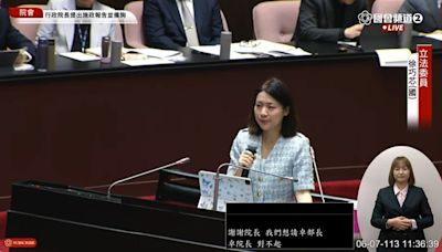 累了嗎？卓榮泰想喝咖啡故意送上茶 徐巧芯頻叫錯「部長」2度道歉