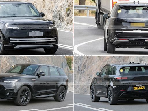 Electric Range Rover And Sport Spied Testing Without Camouflage