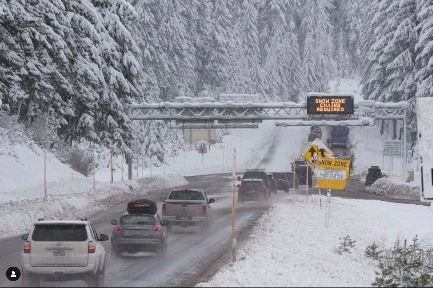Winter weather advisory issued for foot of snow on Oregon Cascade passes this weekend