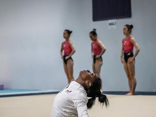 Simone Biles está en gran momento; ‘es una gran líder’