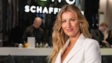 Gisele Bündchen Went Shirtless Under Her White Cropped Blazer